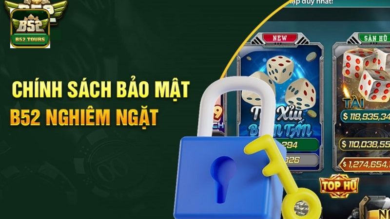 Chính sách bảo mật B52 Club rất nghiêm ngặt và chặt chẽ