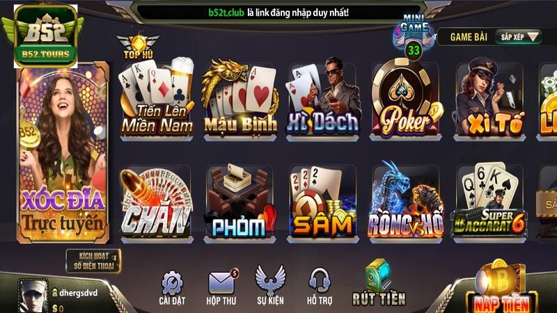 Phỏm là game bài được nhiều người lựa chọn cược