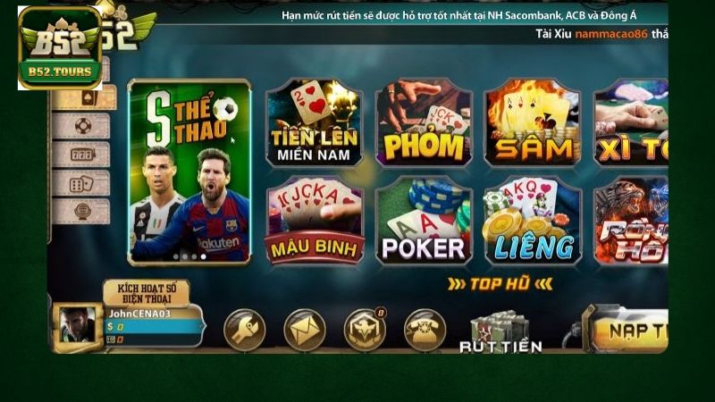 Game bài B52 Club thu hút nhiều người chơi mỗi ngày