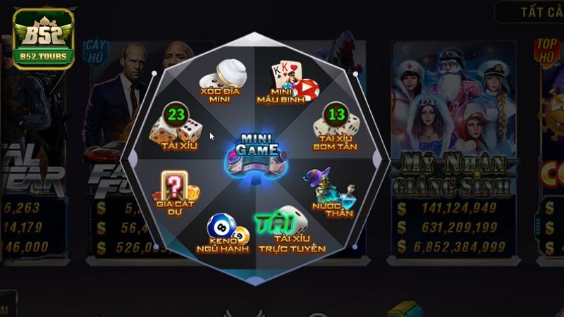 Hệ thống mini game đáng nhắc đến khi giới thiệu B52 Club Hệ thống mini game đáng nhắc đến khi giới thiệu B52 Club